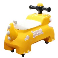 Tolocar Bebehaha Dinosaur Yellow (6588) imaginea #2 — magazin online Desire.md