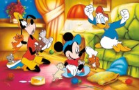 Puzzle Trefl 40th Anniversary - Mickey Mouse And Friends 600pcs (37601)