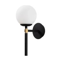 Candelabru de perete Trendy Gondol 3041 Black/White 20x37x15cm GTR002361