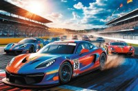 Puzzle Trefl Fast Racing 100pcs (17403)