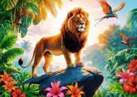 Puzzle Trefl King Of The Jungle 200pcs (13329)