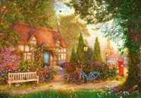 Puzzle Trefl Tea Time Thatched Cottage 1000pcs (10803)