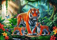 Puzzle Trefl Tiger Habits 200pcs (13330)