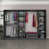 Dulap Trendy Kale Plus 7776 Anthracit 270x210x52cm GTR004876 imaginea #4 — magazin online Desire.md