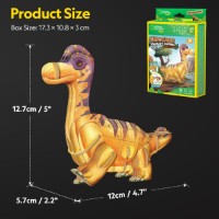 Puzzle 3D-constructor CubicFun Dinosaur Brachiosaurus (DS1170h) imaginea #2 — magazin online Desire.md