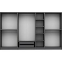 Dulap Trendy Kale Plus 7778 Anthracit 315x210x52cm GTR004878 imaginea #3 — magazin online Desire.md