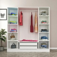 Dulap Trendy Kale Plus 7784 White 180x210x52cm GTR004880 imaginea #4 — magazin online Desire.md