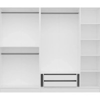 Dulap Trendy Kale Plus 7785 White 225x210x52cm GTR004881 imaginea #3 — magazin online Desire.md