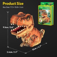 Puzzle 3D-constructor CubicFun Dinosaur Tyrannosaurus Rex (DS1169h) imaginea #2 — magazin online Desire.md