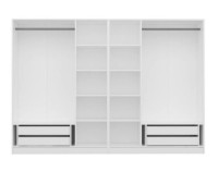 Dulap Trendy Kale Plus 7787 White 270x210x52cm GTR004883 imaginea #6 — magazin online Desire.md