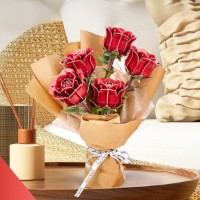 Puzzle 3D-constructor CubicFun Flower Bouquet 312pcs (6944588208653) imaginea #2 — magazin online Desire.md