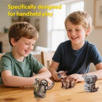 Puzzle 3D-constructor ChiToys Capybara 56pcs (6944588211776) imaginea #3 — magazin online Desire.md