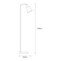 Lampadar Trendy Emek 4086 Black/Copper 30x120x22cm GTR002862 imaginea #2 — magazin online Desire.md