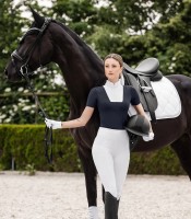 Tricou de călărie ELT Competition Shirt Paola S Blue imaginea #4 — magazin online Desire.md