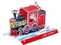 Puzzle 3D-constructor ChiToys Christmas Train 46pcs (6944588231552)