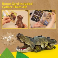 Puzzle 3D-constructor ChiToys Crocodile 54pcs (6944588211820) imaginea #3 — magazin online Desire.md