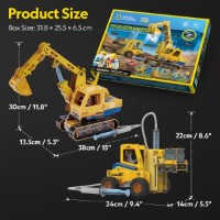 Puzzle 3D-constructor ChiToys Excavator&Forklit (6944588211318) imaginea #2 — magazin online Desire.md
