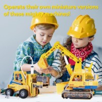 Puzzle 3D-constructor ChiToys Excavator&Forklit (6944588211318) imaginea #4 — magazin online Desire.md