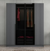 Dulap Trendy Kale Plus 7802 Anthracit/Black 180x210x52cm GTR004892