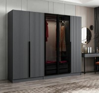 Dulap Trendy Kale Plus 7803 Anthracit/Black 225x210x52cm GTR004893 imaginea #5 — magazin online Desire.md