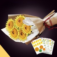 Puzzle 3D-constructor ChiToys Flower Bouquet: Sunflower 180pcs (6944588208660) imaginea #4 — magazin online Desire.md