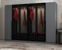 Dulap Trendy Kale Plus 7805 Anthracit/Black 270x210x52cm GTR004895 imaginea #2 — magazin online Desire.md