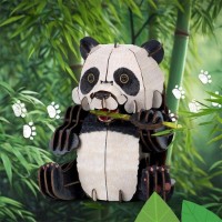 Puzzle 3D-constructor ChiToys Giant Panda 55pcs (6944588211813) imaginea #3 — magazin online Desire.md
