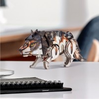 Puzzle 3D-constructor ChiToys Grey Wolf 58pcs (6944588211806) imaginea #2 — magazin online Desire.md