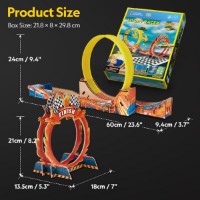 Puzzle 3D-constructor ChiToys Loopy Racer 2pcs (6944588211301) imaginea #7 — magazin online Desire.md