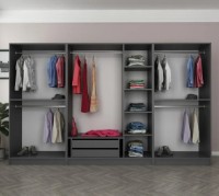 Dulap Trendy Kale Plus 7806 Anthracit/Black 315x210x52cm GTR004896 imaginea #4 — magazin online Desire.md