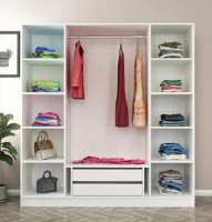 Dulap Trendy Kale Plus 7810 White/Black 180x210x52cm GTR004898 imaginea #2 — magazin online Desire.md