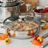 Set vase de gatit Konighoffer Bari Silver 8pcs imaginea #10 — magazin online Desire.md