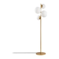 Lampadar Trendy Fazli 10523 Copper/White 33x162x33cm GTR002833