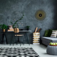 Candelabru de perete Trendy Fellini MR-987 Black 50x50x12cm GTR002248 imaginea #4 — magazin online Desire.md