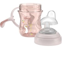 Cana cu pai Chicco Transition 4m+ Pink (691115) imaginea #3 — magazin online Desire.md