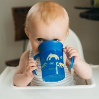 Cana cu pai Dr.Browns 6+ Blue 200ml (072239323809) imaginea #2 — magazin online Desire.md