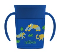 Cana cu pai Dr.Browns 6+ Blue 200ml (072239323809) imaginea #4 — magazin online Desire.md