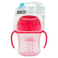 Cana cu pai Dr.Browns 6+ months Pink 180ml (072239303382) imaginea #5 — magazin online Desire.md