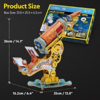 Puzzle 3D-constructor ChiToys Microscope (6944588211271) imaginea #2 — magazin online Desire.md