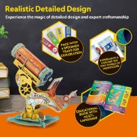 Puzzle 3D-constructor ChiToys Microscope (6944588211271) imaginea #5 — magazin online Desire.md