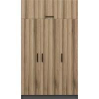 Dulap Trendy Minar 235 Anthracit/Dore 135x235x52cm GTR004975 imaginea #3 — magazin online Desire.md