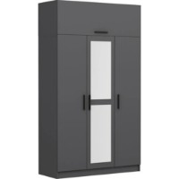 Dulap Trendy Minar 255 Anthracit 135x255x52cm GTR004976 imaginea #2 — magazin online Desire.md