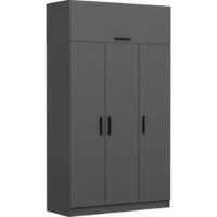 Dulap Trendy Minar 255 Anthracit 135x255x52cm GTR004979 imaginea #3 — magazin online Desire.md