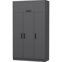 Dulap Trendy Minar 255 Anthracit 135x255x52cm GTR004979 imaginea #4 — magazin online Desire.md