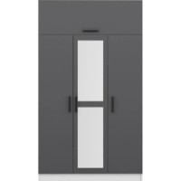 Dulap Trendy Minar 255 White/Anthracit 135x255x52cm GTR004986 imaginea #3 — magazin online Desire.md