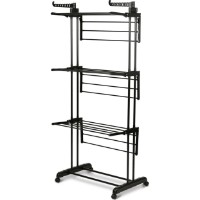 Uscător de rufe Konighoffer 75x64x175cm Black imaginea #9 — magazin online Desire.md