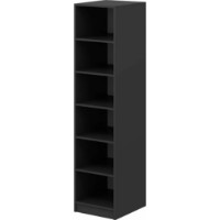 Шкаф Trendy Minar Kale 8708 Anthracit/White 45x190x52cm GTR005065 фото №2 — интернет-магазин Desire.md