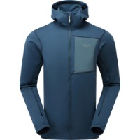 Hanorac pentru bărbați Rab Superflux Hoody L Tempest Blue  imaginea #1 — magazin online Desire.md