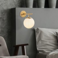 Candelabru de perete Trendy Icre 10725 Gold/White 15x24x24cm GTR002190 imaginea #3 — magazin online Desire.md