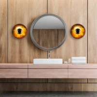 Candelabru de perete Trendy Kurt 13350 Copper 28x28x26cm GTR002175 imaginea #3 — magazin online Desire.md